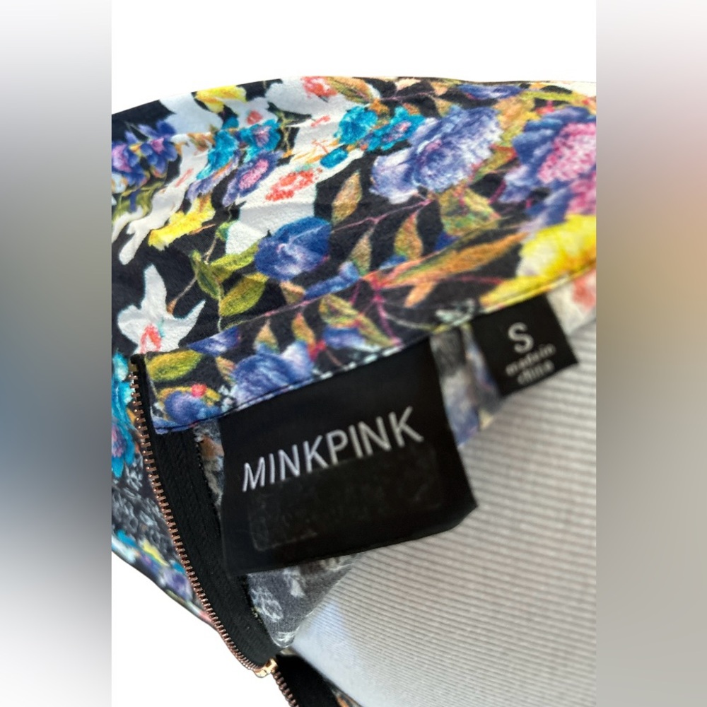 🔥 MINKPINK! GORGEOUS SLITTED FLORAL MAXI SKIRT! COOL GAUZY STYLE! FUN & FLIRTY! - Picture 7 of 12